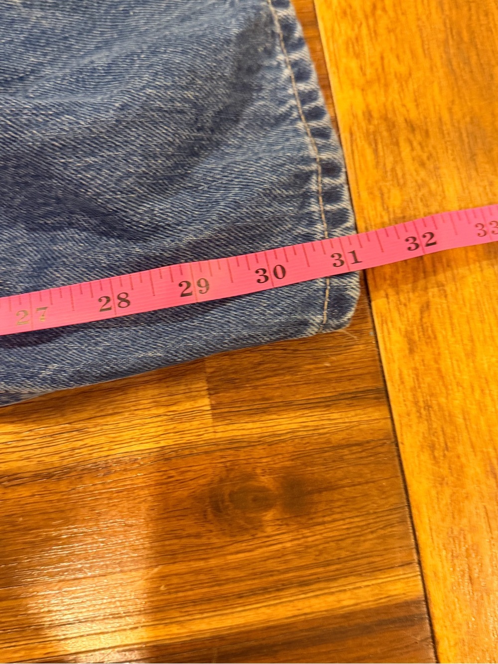 Free People Untagged by Warehouse Wide-Leg Barrel Women's Denim Jeans in Blue - Picture 4 of 4